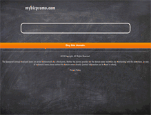Tablet Screenshot of mybizpromo.com